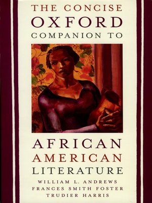 cover image of The Concise Oxford Companion to African American Literature